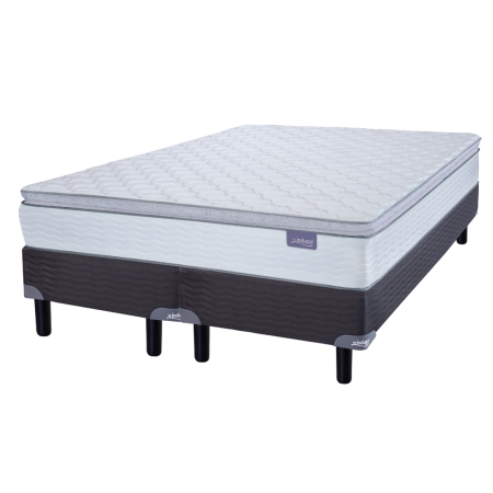 Colchón Pillow Top PT 140 Inducol mas Sommier Induc Reforzado